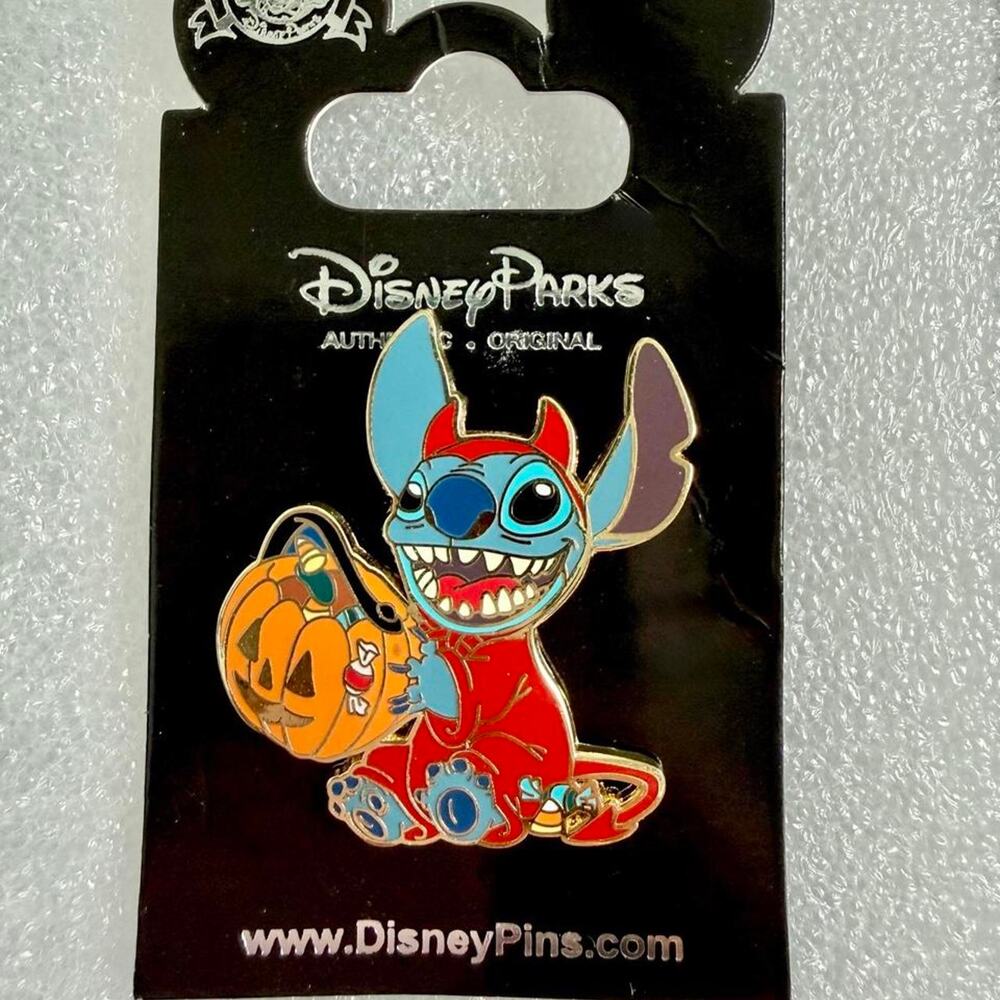 Disney Halloween Devil Stitch